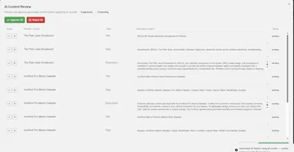 SKUuz Agentic Product Catalog Management gallery image