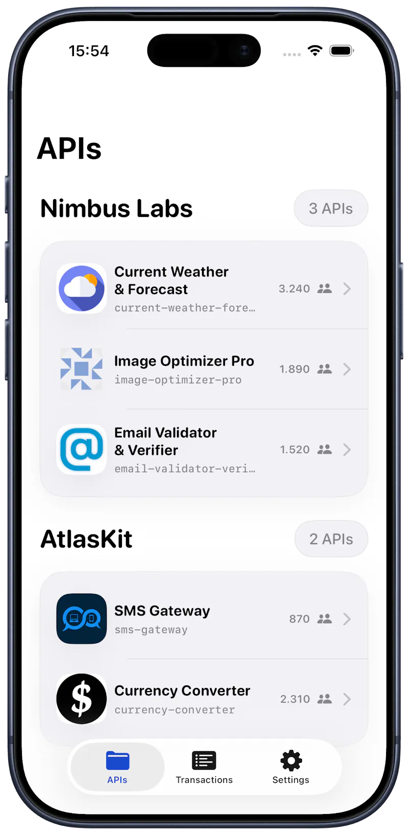 Rapidash: A RapidAPI Dashboard screenshot 2