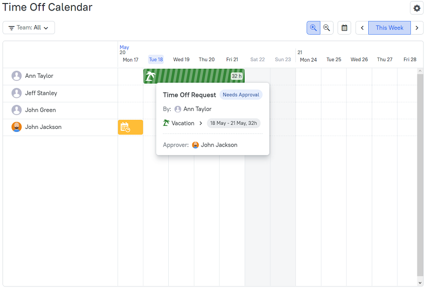 Time Off Calendar Accurate and simple PTO calendar Product Hunt