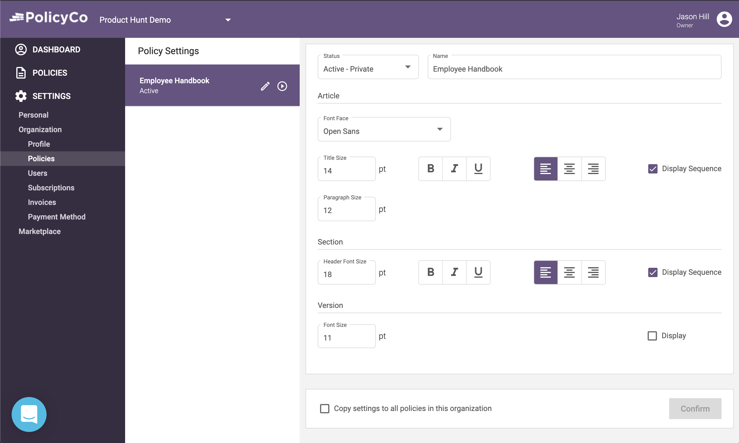 PolicyCo gallery image