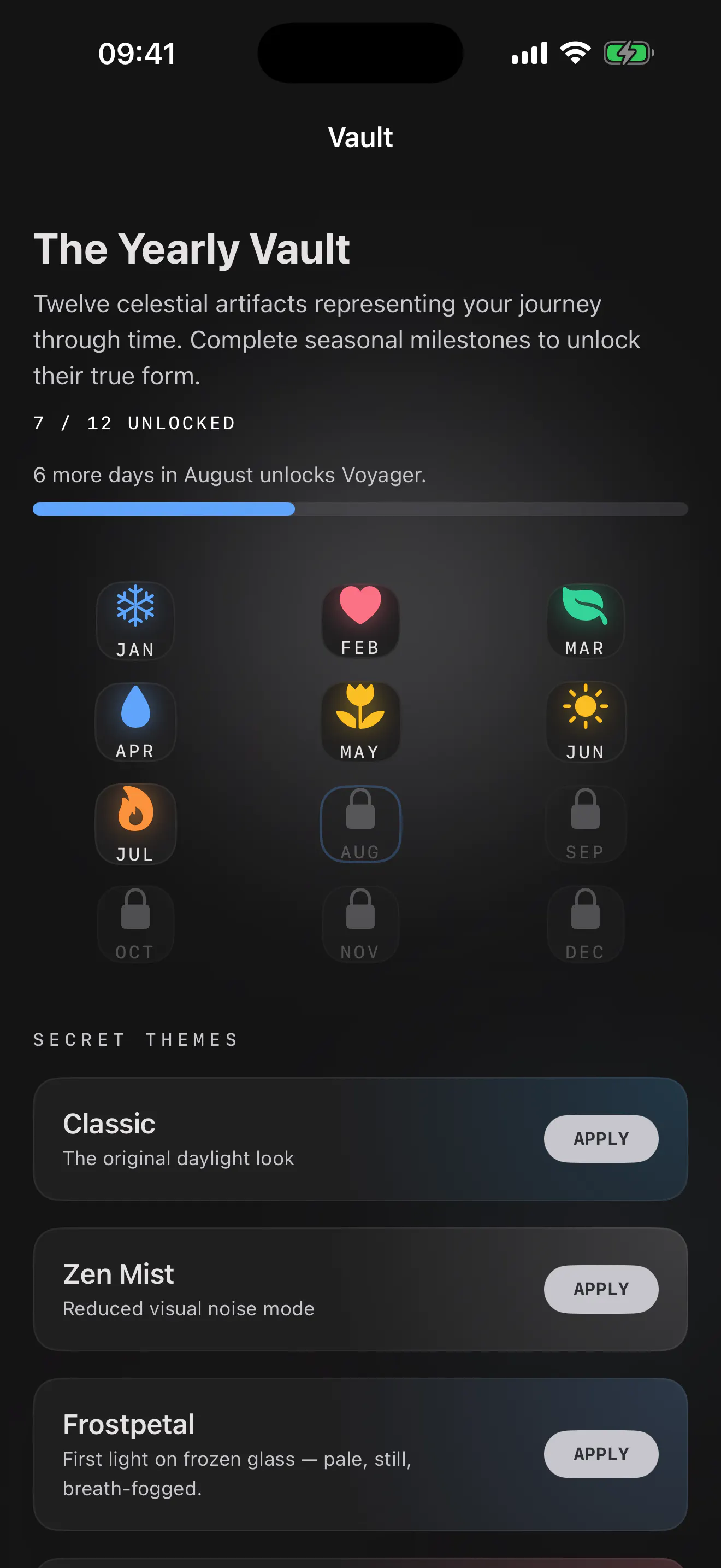 Weftly - Life Tracker IOS APP gallery image