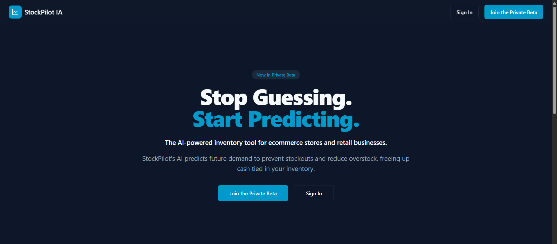 StockPilot IA gallery image