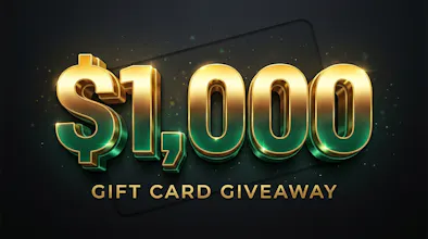 $1,000 Gift Card Giveaway: Bonus Entries gallery image
