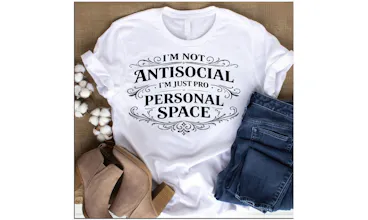 Funny Introvert SVG Bundle gallery image