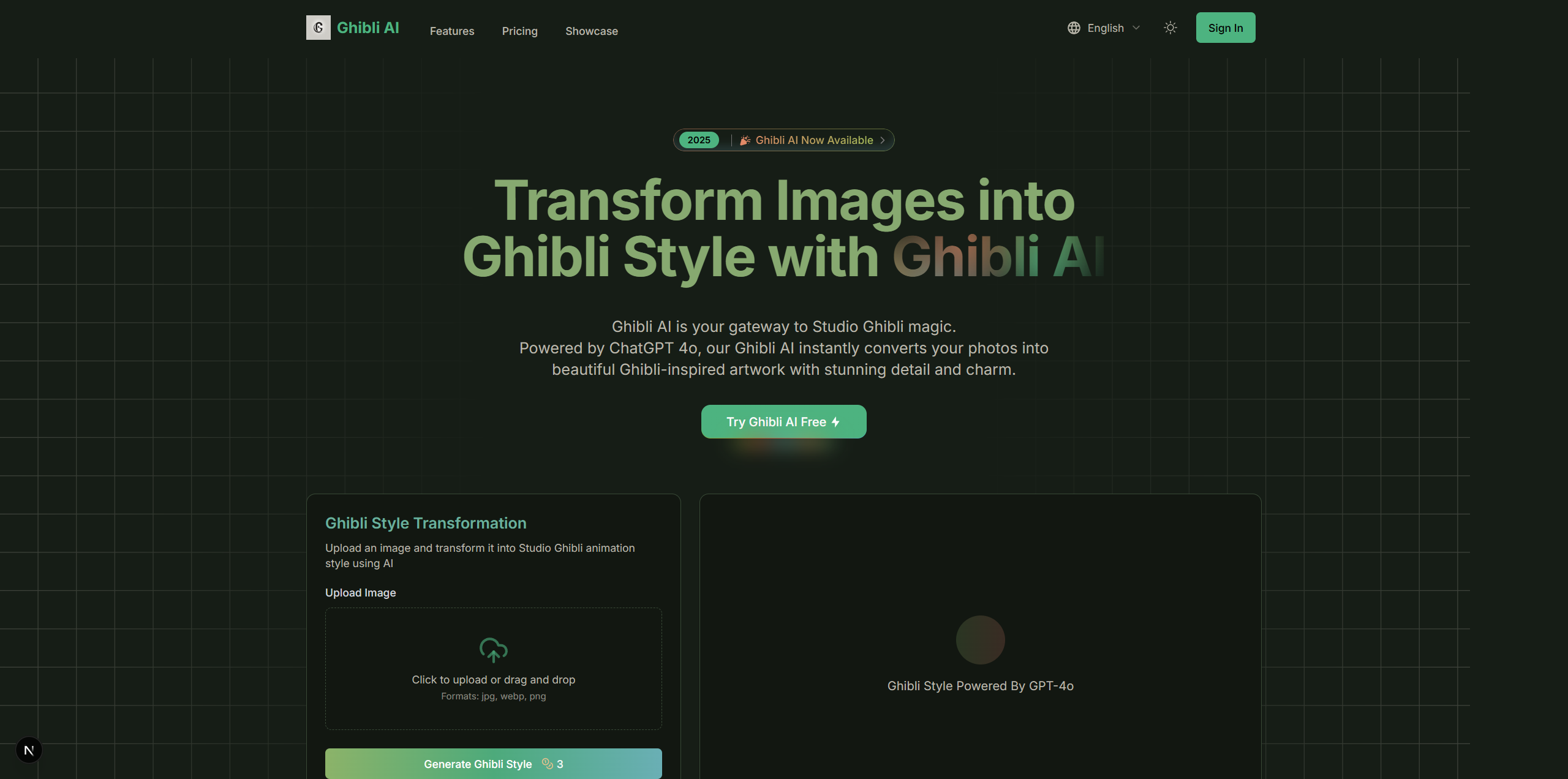 Ghibli AI gallery image