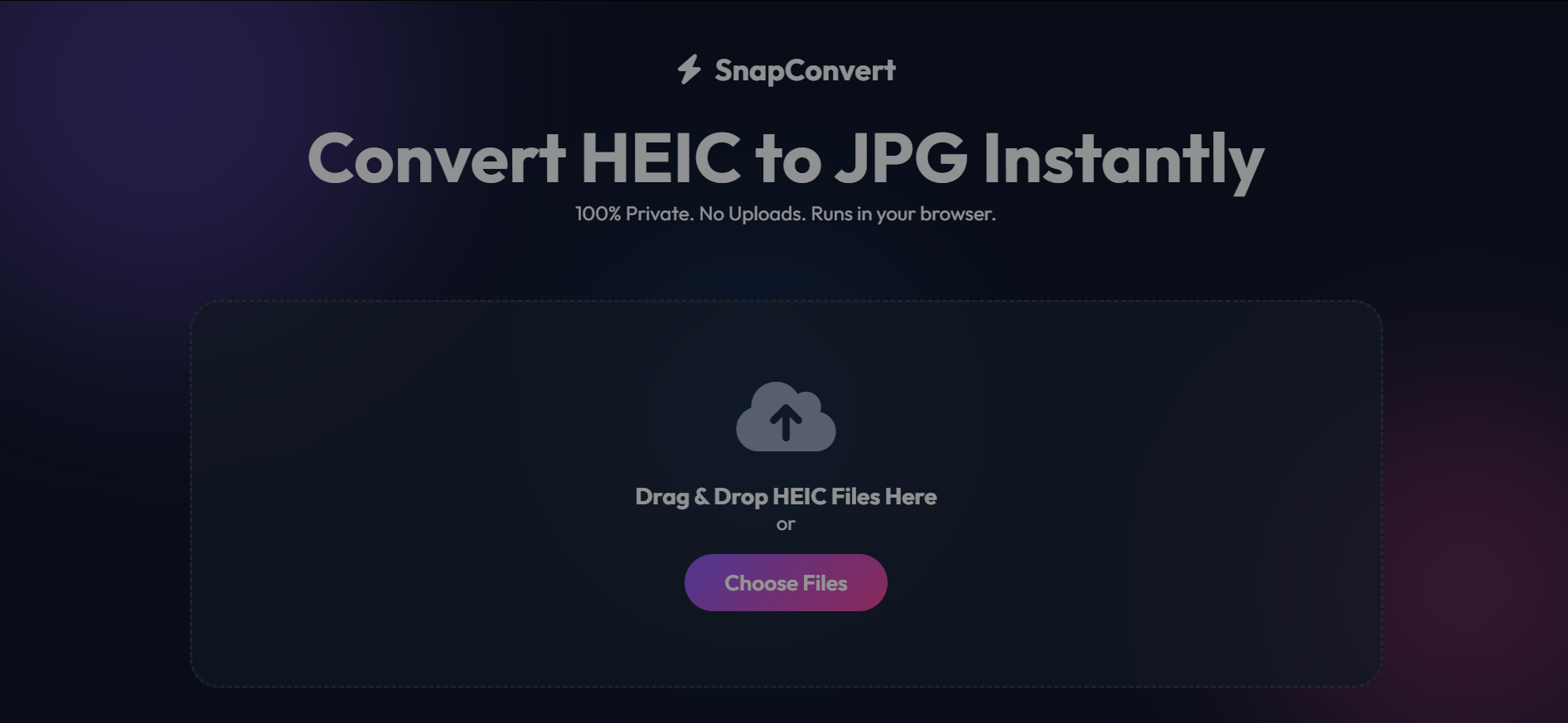 SnapConvert - Product Hunt launch logo and brand identity