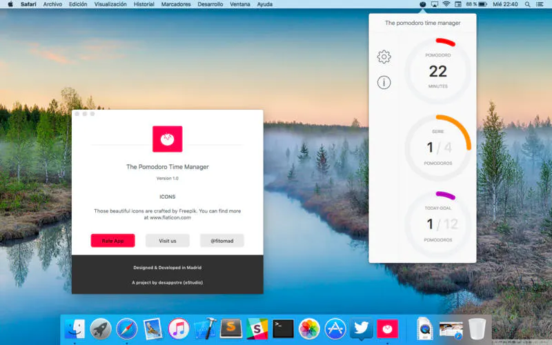 Pomodoro Time Manager