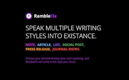 RambleFix media 2