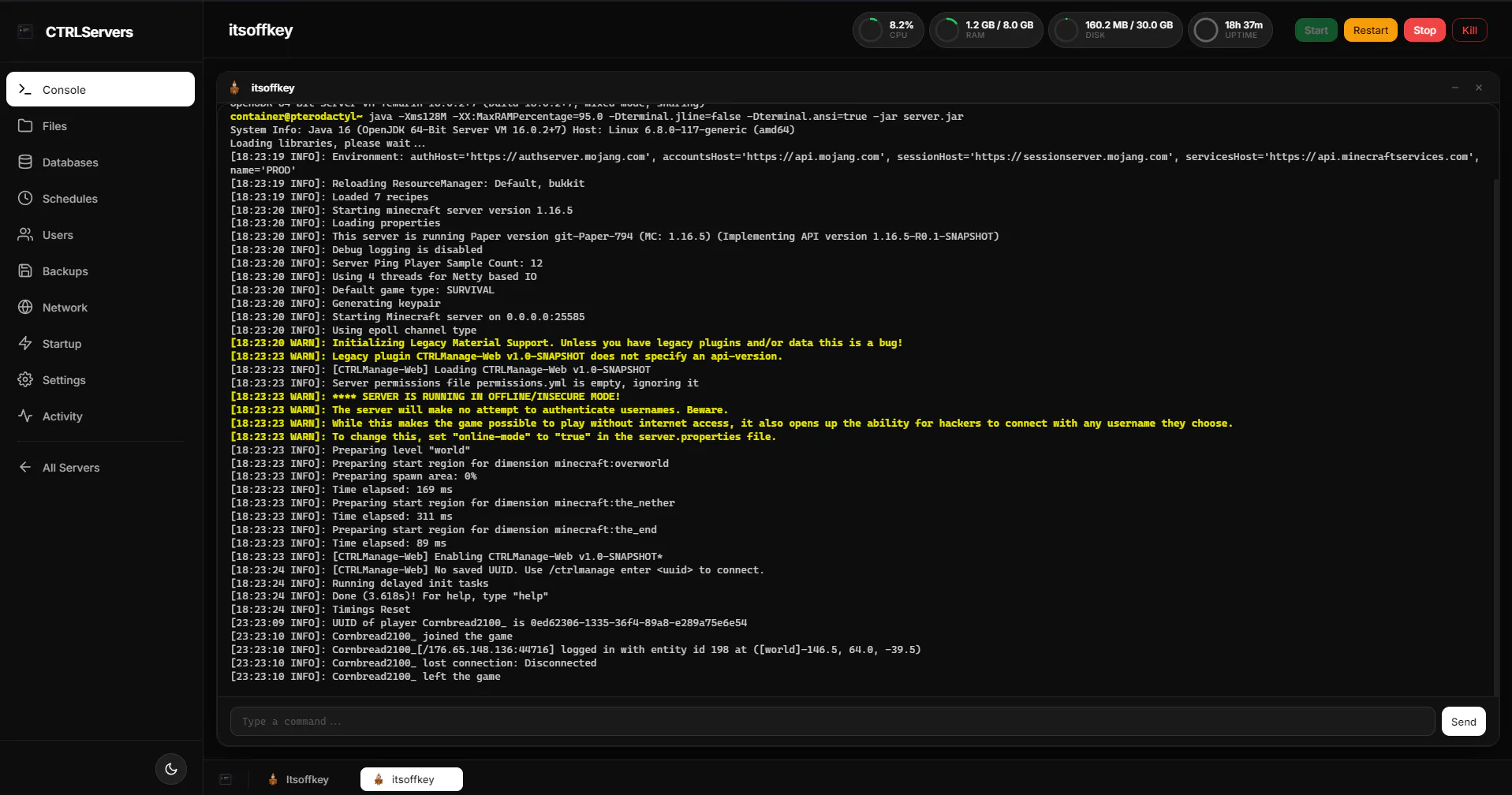 CTRLServers gallery image
