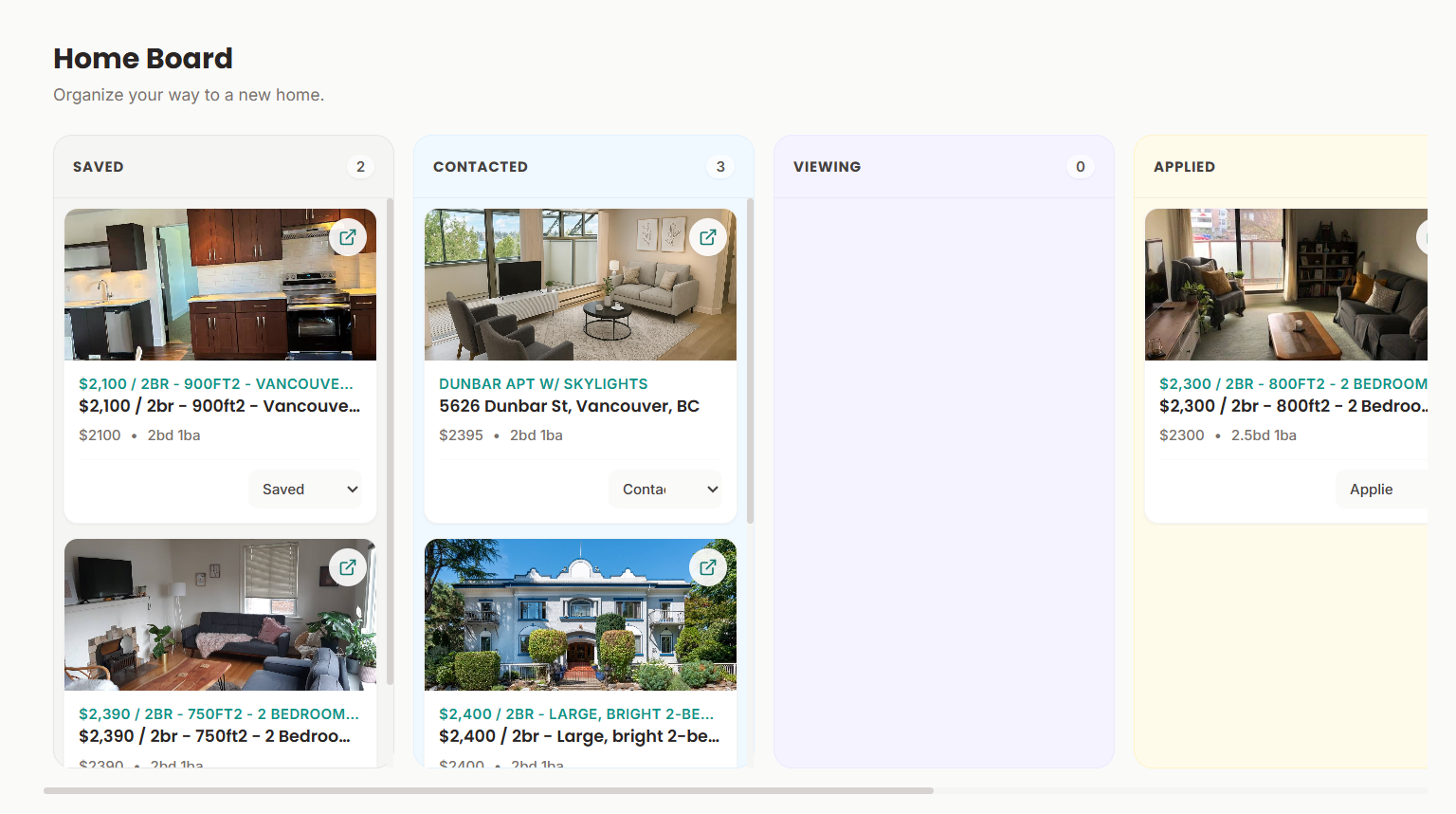 HomeHuntly - Screenshot 3 showing product features and functionality