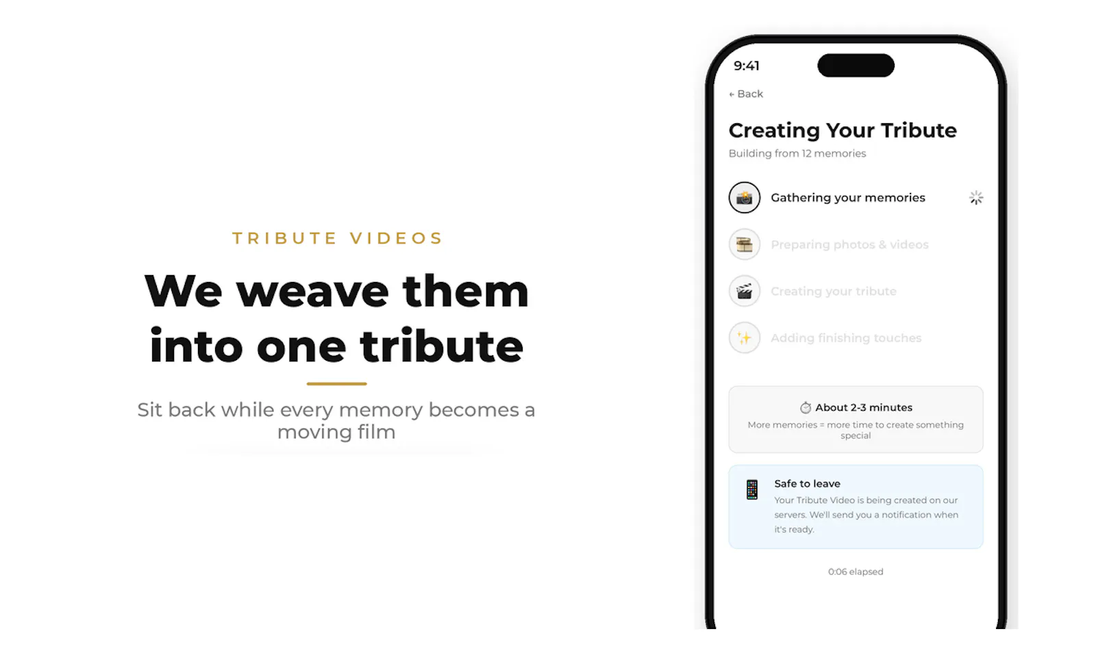 Reminisce Memorial screenshot 7