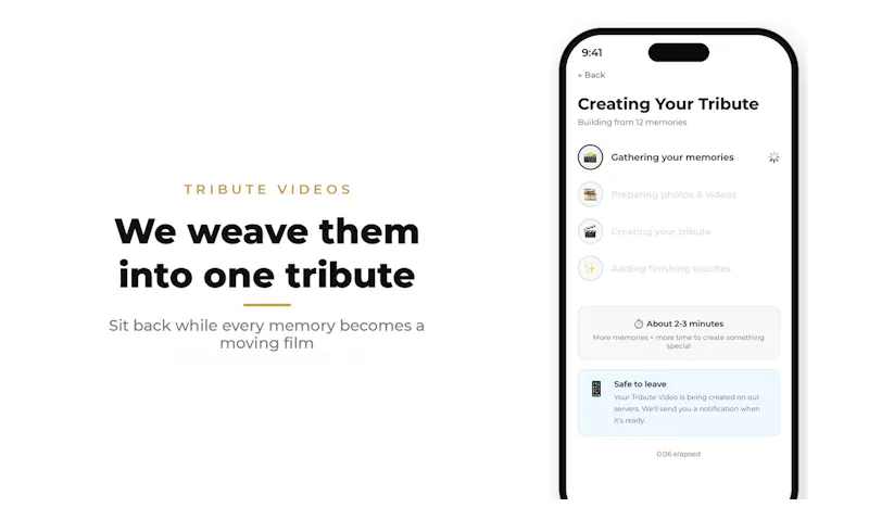 Reminisce Memorial screenshot 7