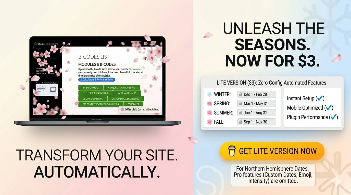 Seasonal Atmospehere LITE screenshot 1