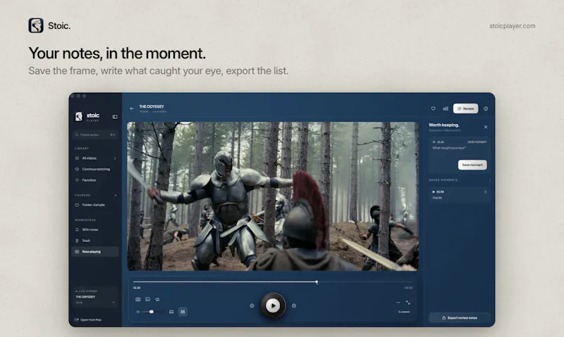 Stoic — HDR video player for Mac screenshot 7