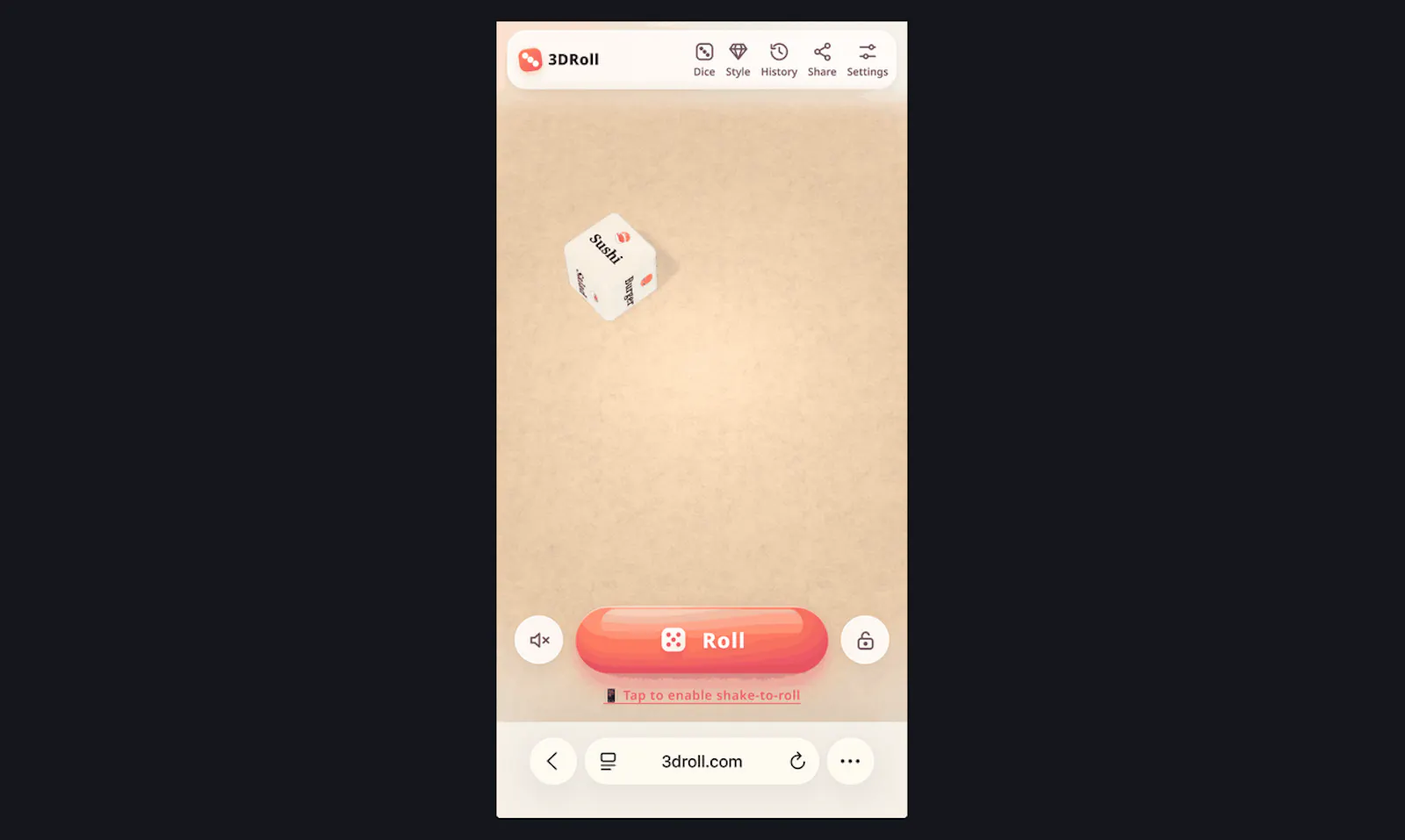 3DRoll screenshot 2