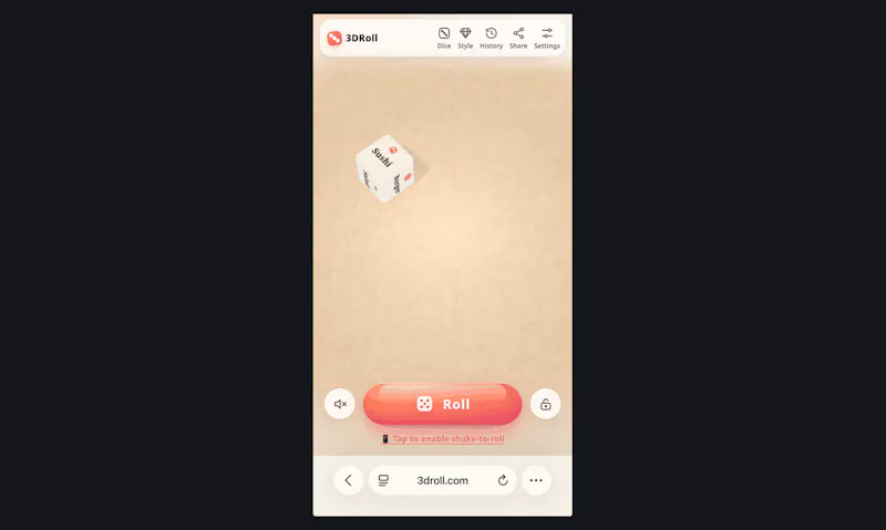 3DRoll screenshot 2