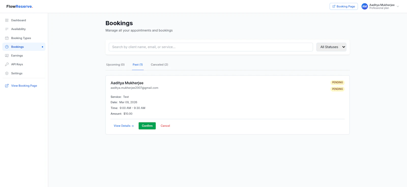 FlowReserve screenshot 6
