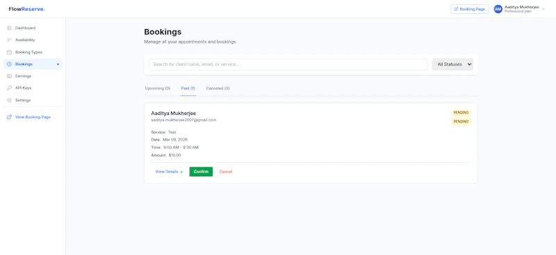 FlowReserve screenshot 6
