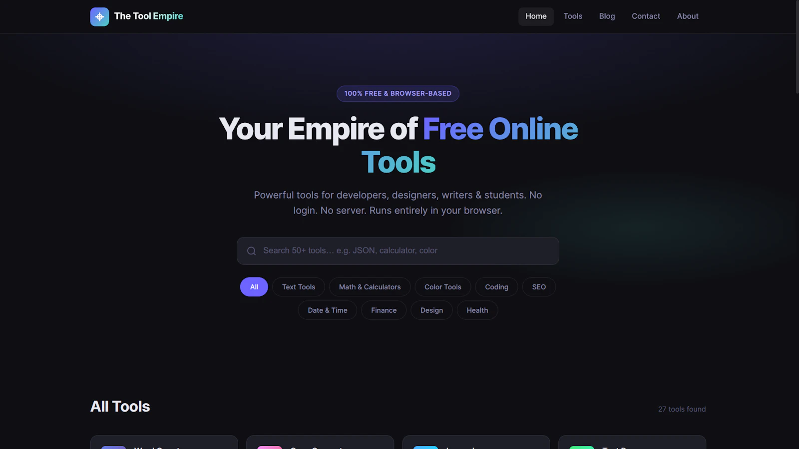 The Tool Empire screenshot 1