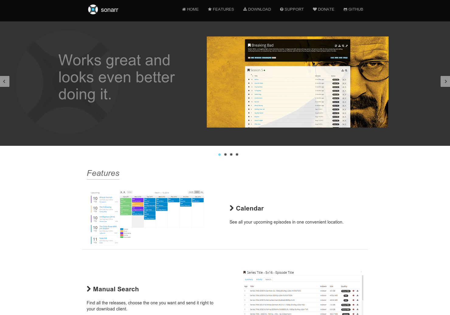 Sonarr - Dive in gallery image