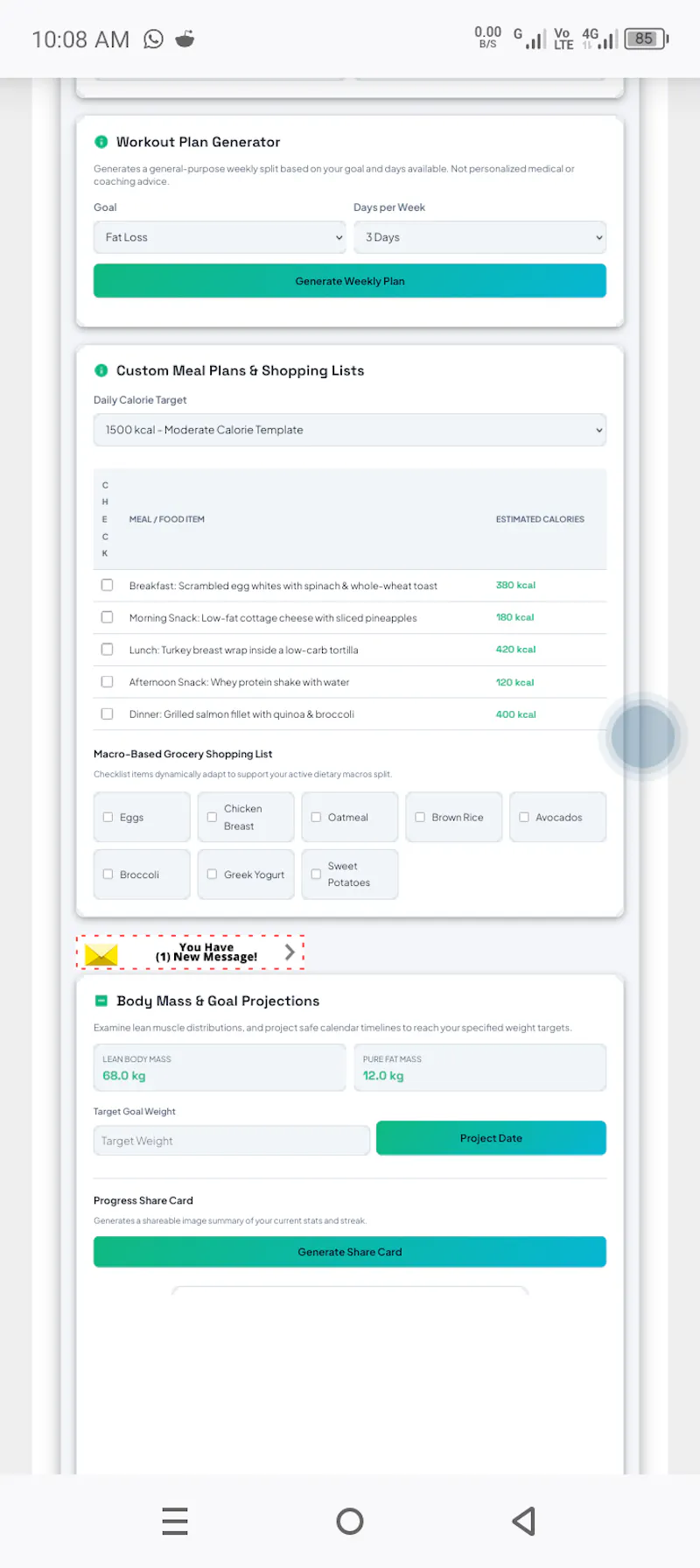 Calorie Calculator & TDEE screenshot 5