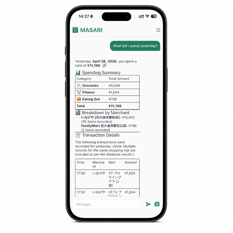 Masari App screenshot 2