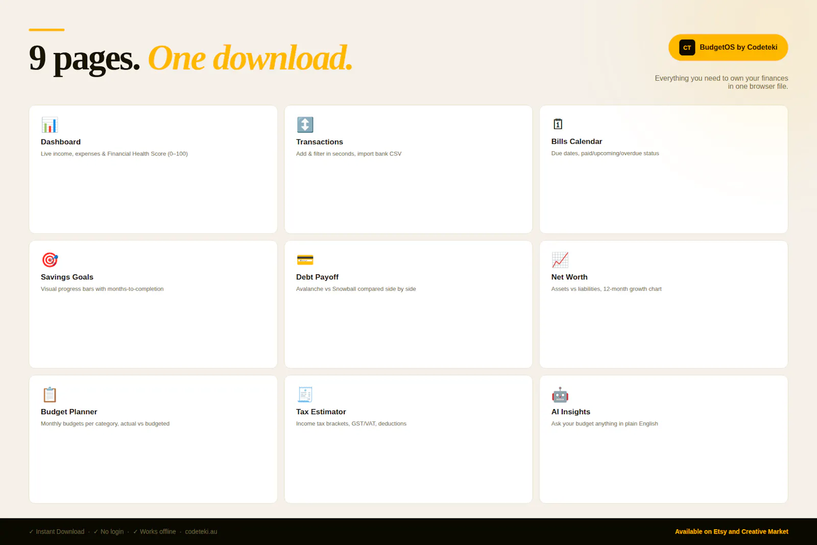 BudgetOS screenshot 3