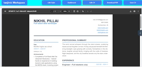 ResumeBaker gallery image