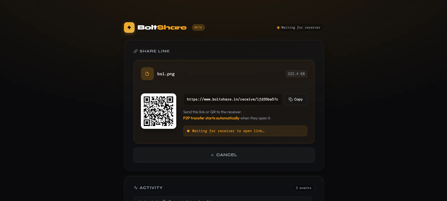 BoltShare gallery image