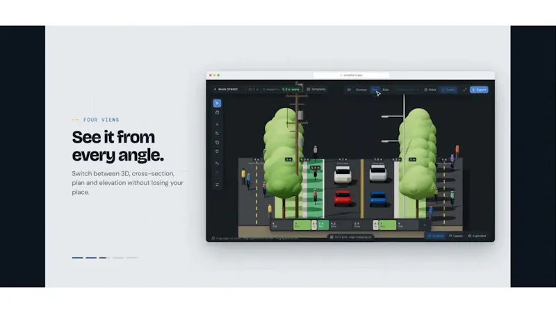 Street Section Studio screenshot 1 (video preview)
