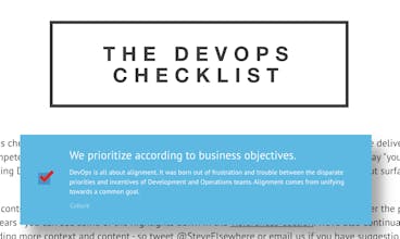 The DevOps Checklist gallery image