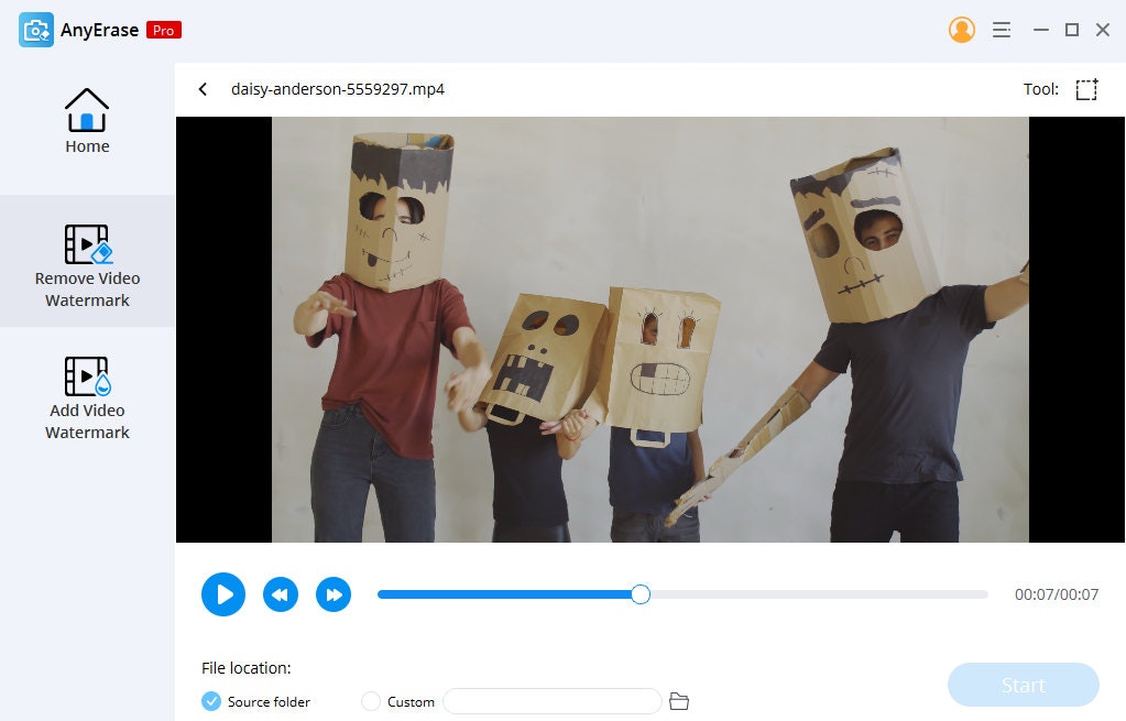 Removedor de marcas de agua de Anyerasa media 2