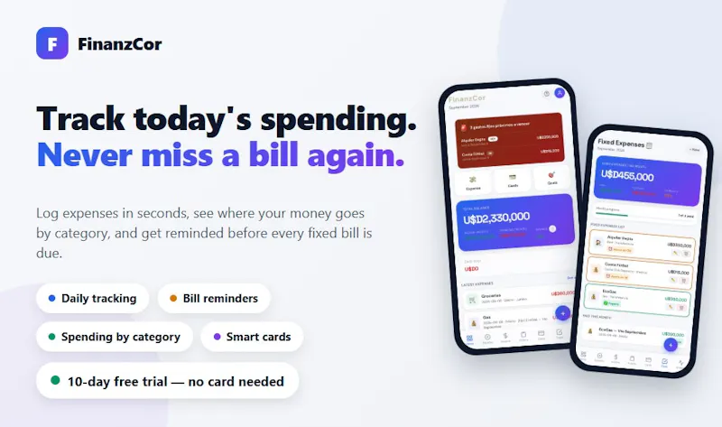 FinanzCor screenshot 2