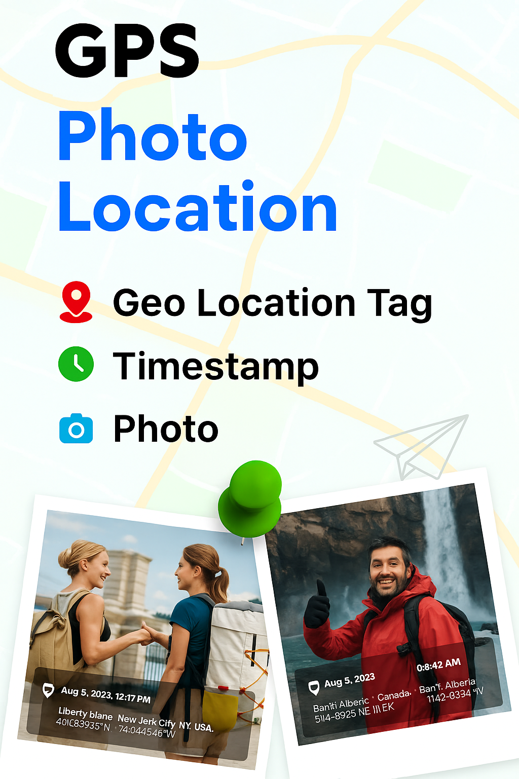 Média GEOCAM: Emplacement de la photo GPS 1