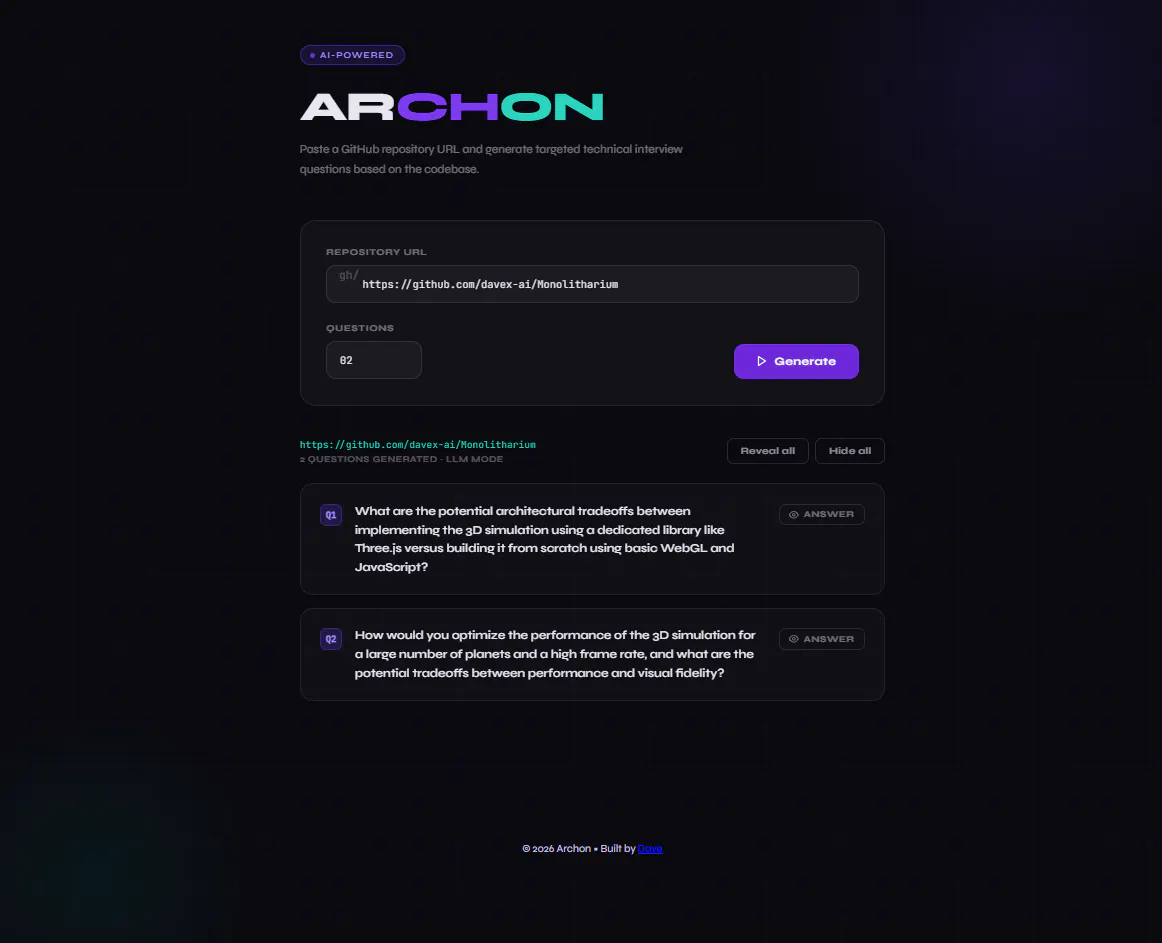 Archon gallery image