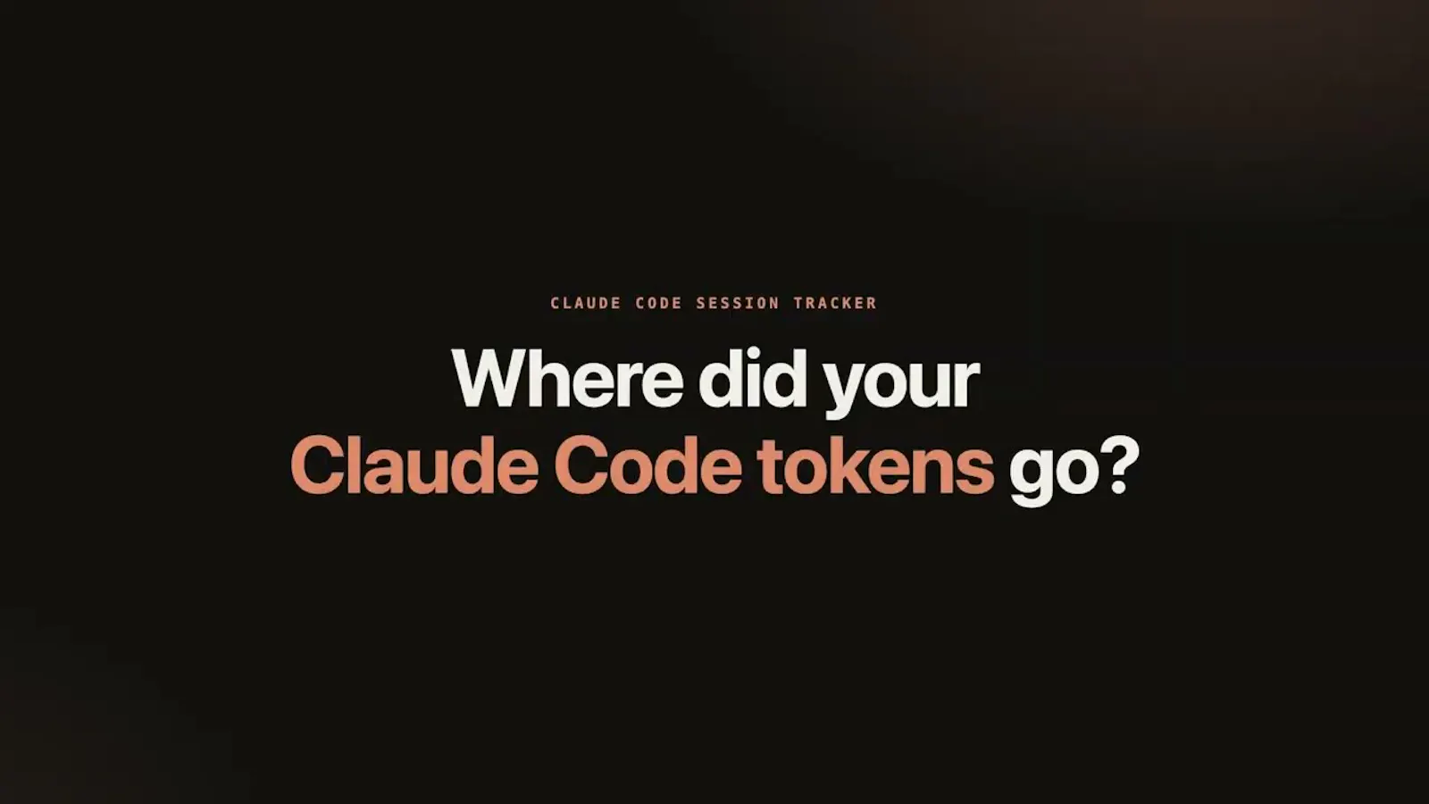 Claude Code Session Tracker screenshot 1 (video preview)