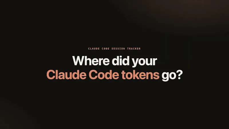 Claude Code Session Tracker screenshot 1 (video preview)