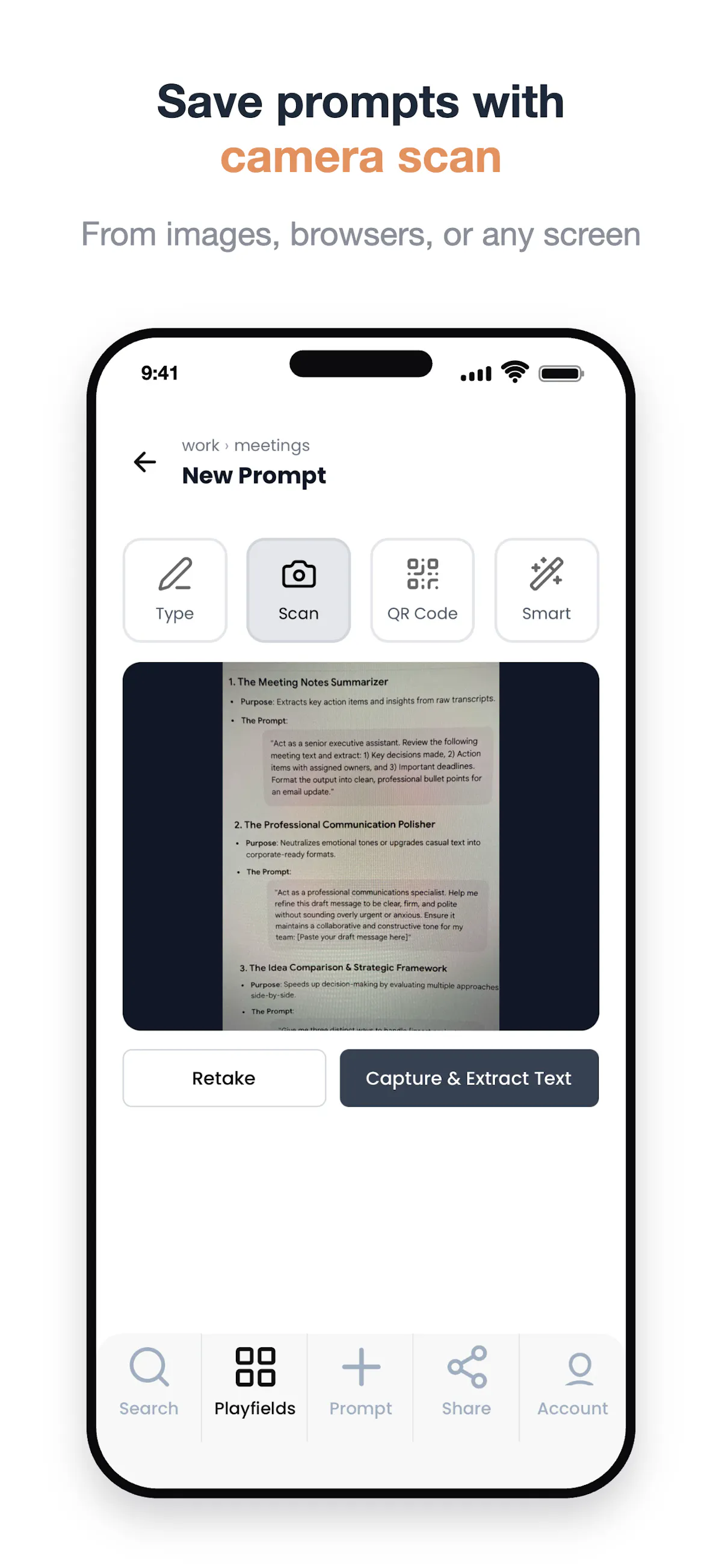 Prompt Shots