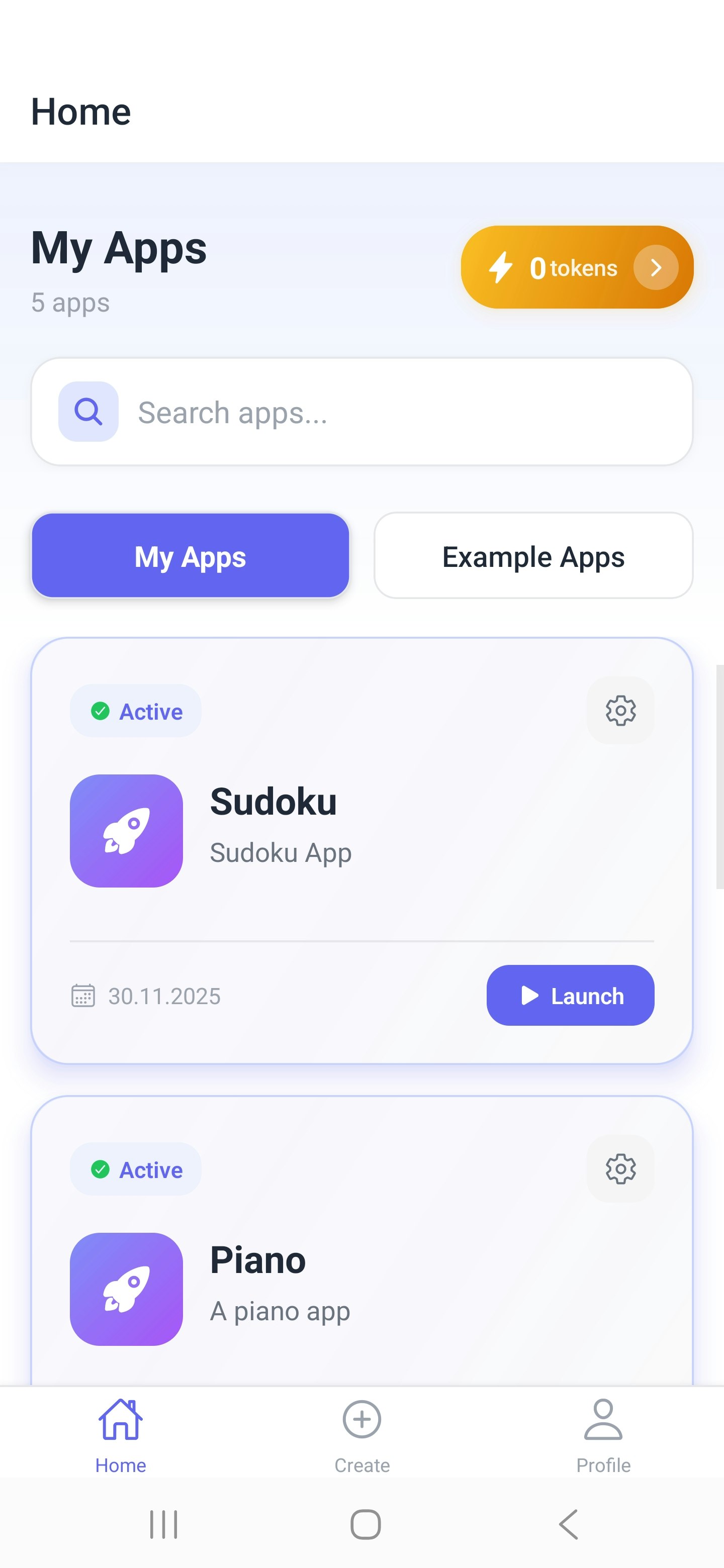 Neyse - AI app builder gallery image