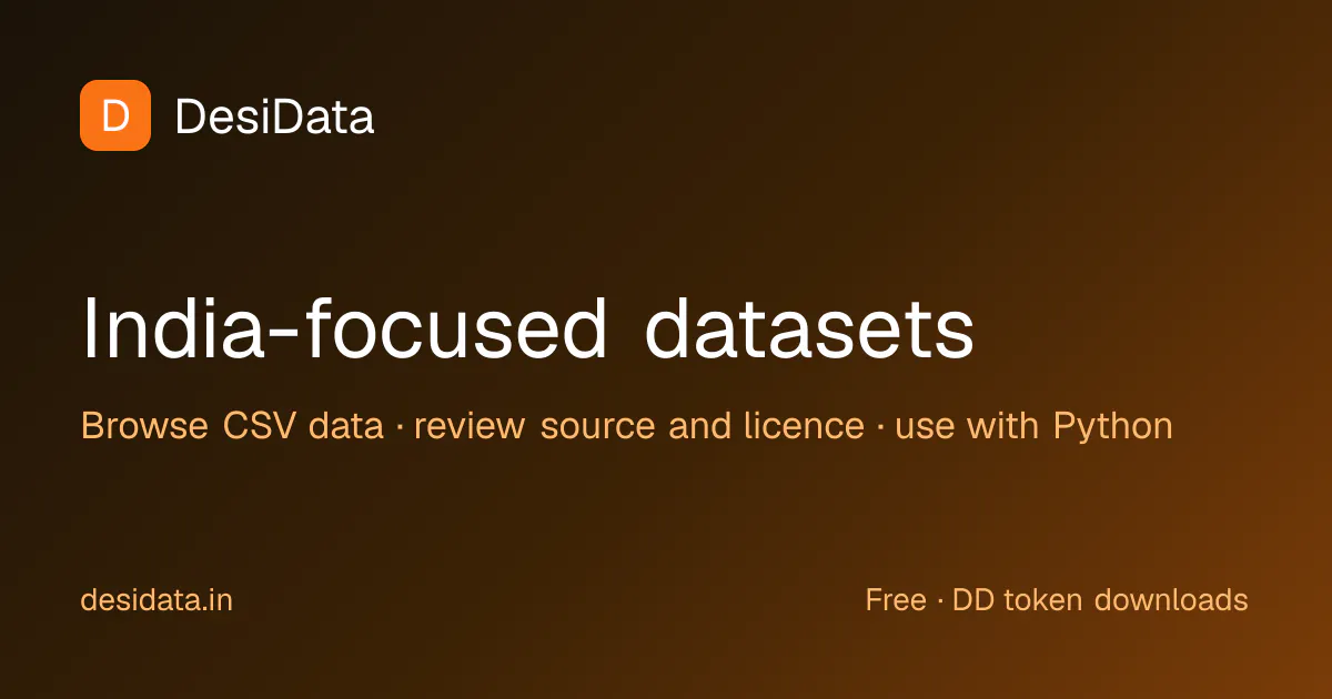 DesiData gallery image