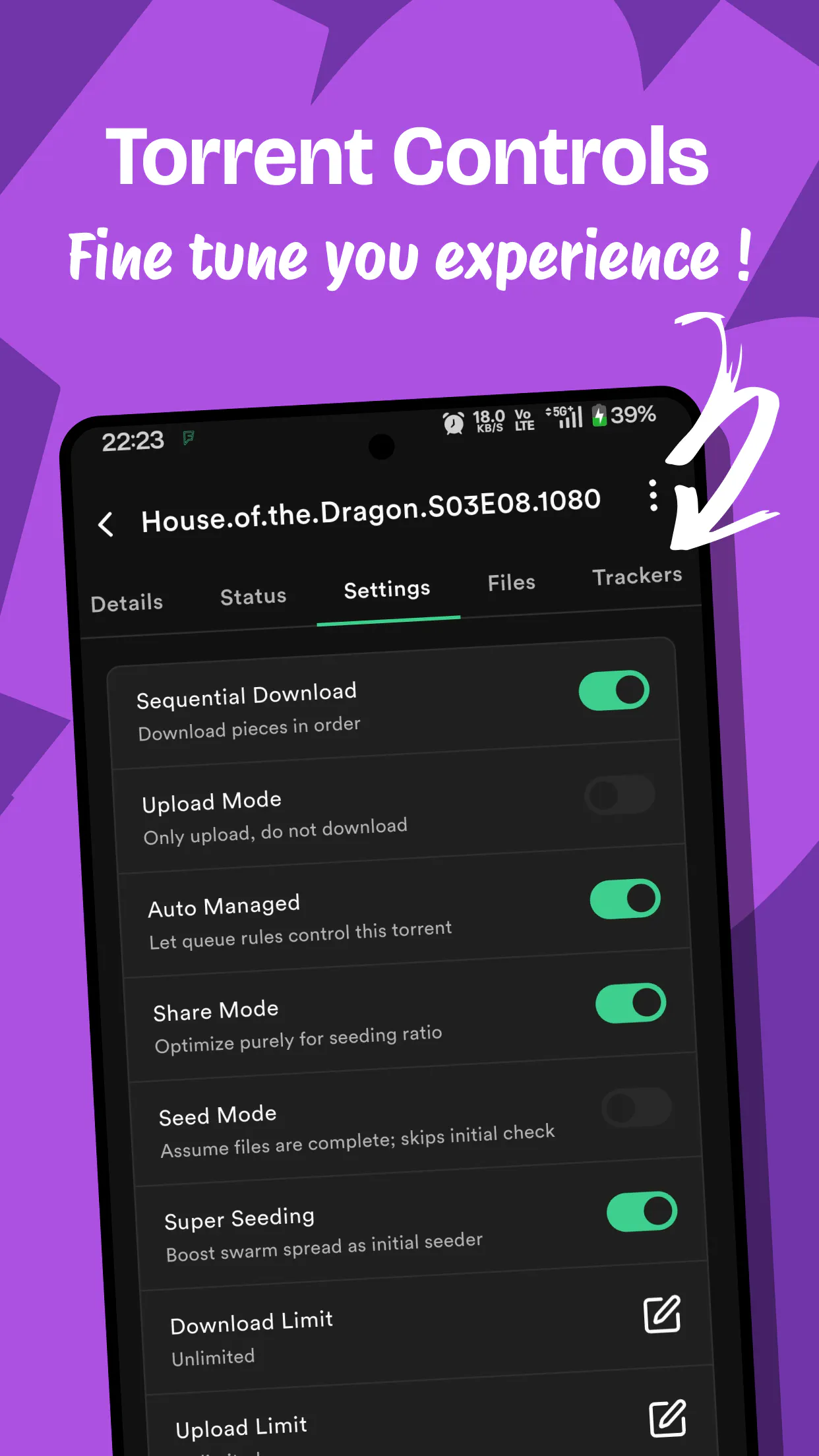 Flutor - Torrent Downloader gallery image