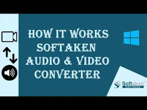 Softaken Audio Video Converter Software gallery image