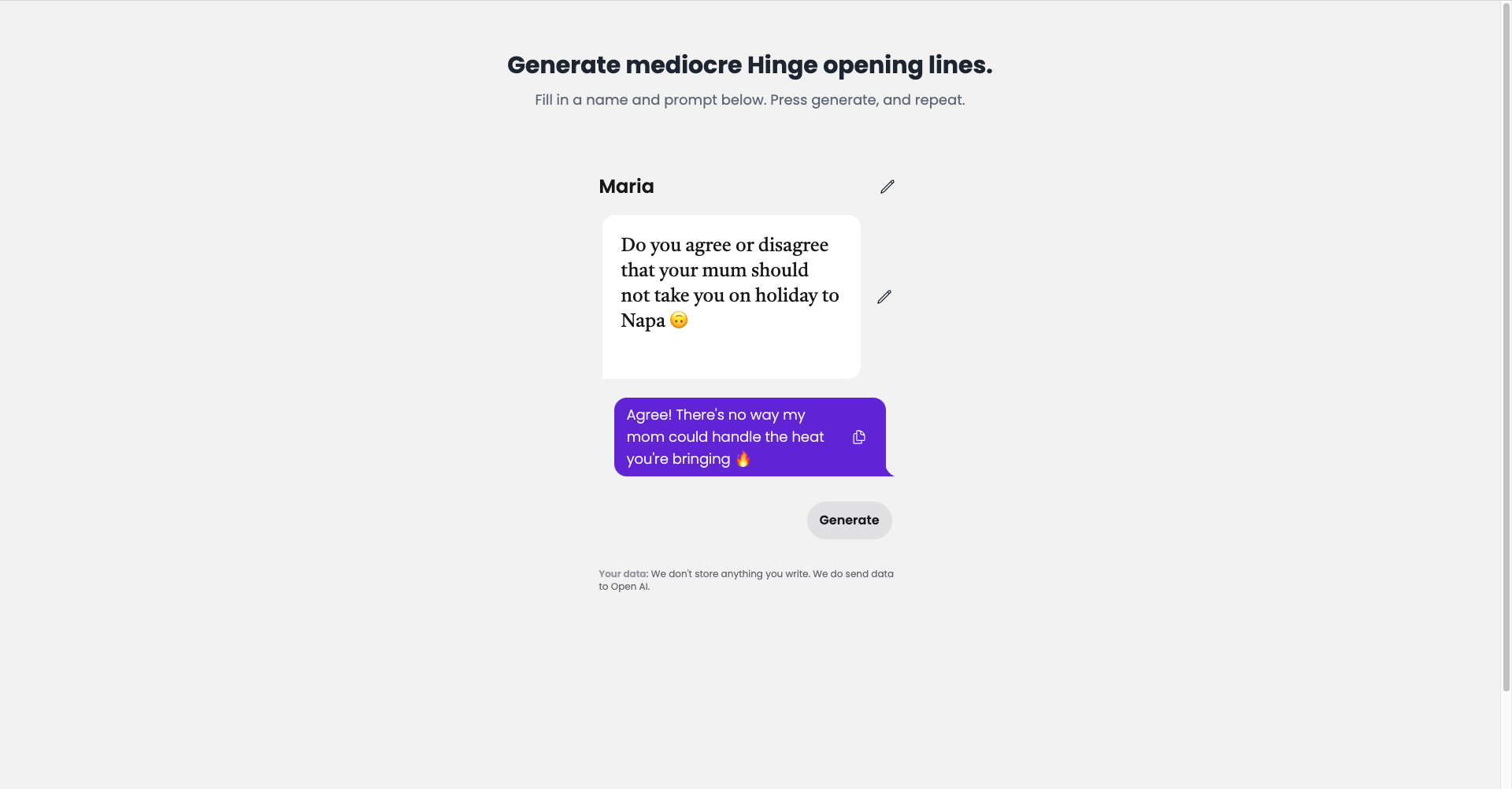 Mídia 2 de HINGEGPT - Gerar linhas de abertura medíocres de dobradiça