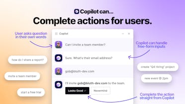 A visual representation of Copilot&rsquo;s seamless integration into any product.