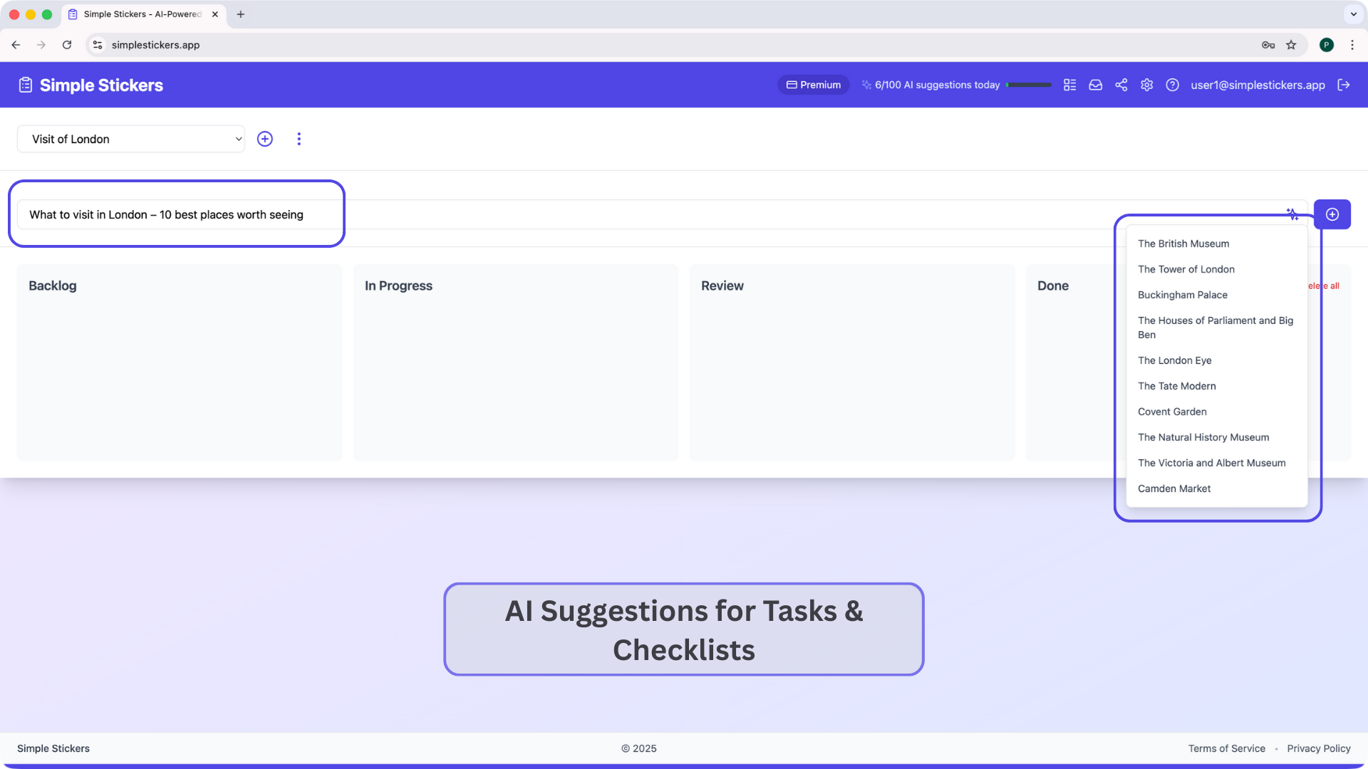 Simple Stickers - Screenshot 4 showing product features and functionality