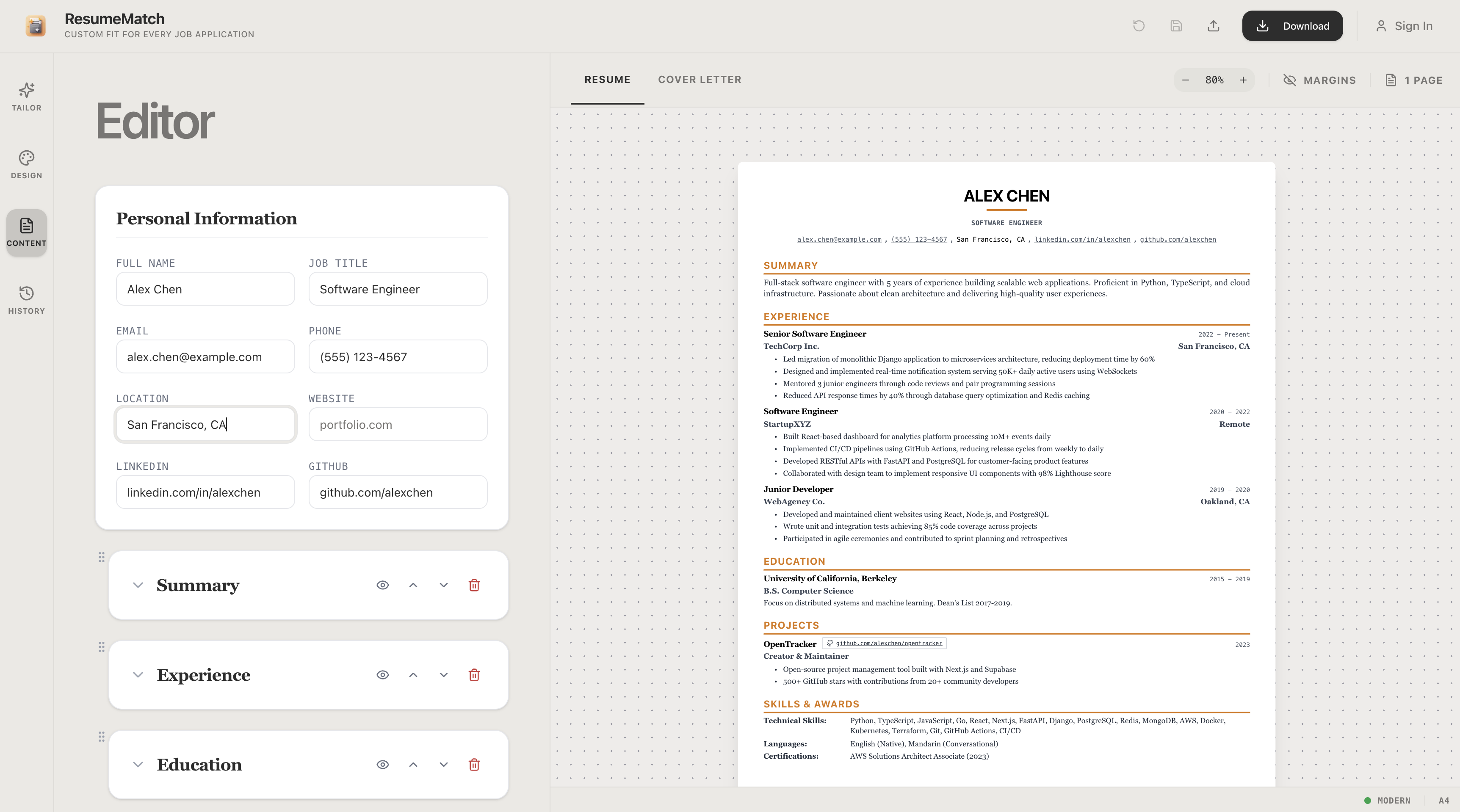 Resume Match gallery image