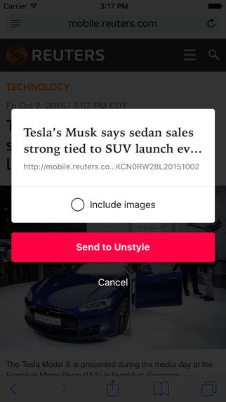 Unstyle gallery image