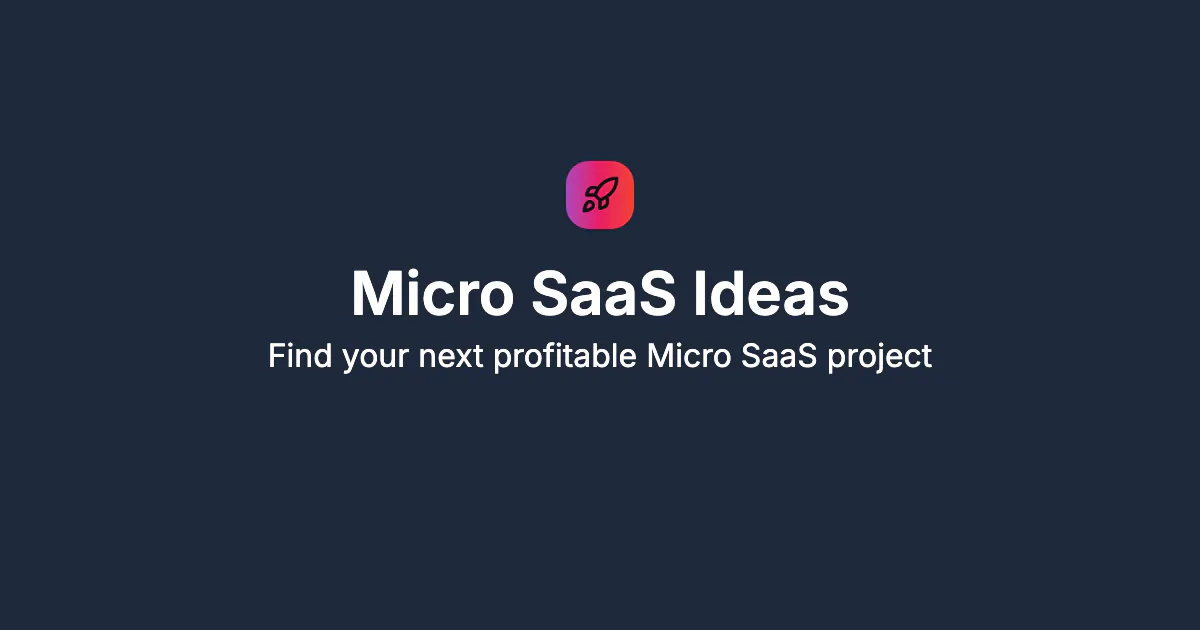95 Micro SaaS Ideas
