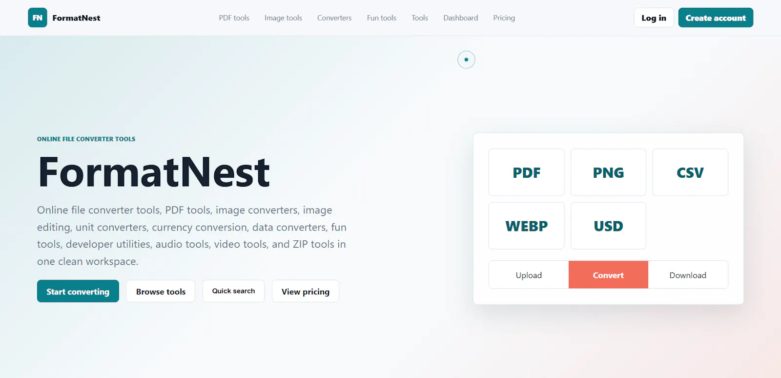 FormatNest screenshot 1