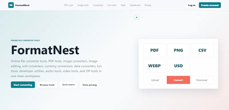 FormatNest screenshot 1
